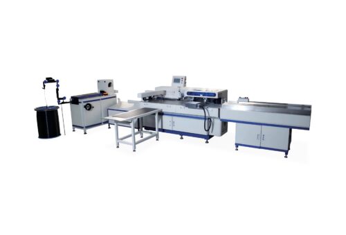 HL-520PBF Automatische Doppelschleifen-Notebook-Drahtstanz-, Form- und Bindemaschine HL-520PBF Automatic double loop notebook wire punching forming and binding machine