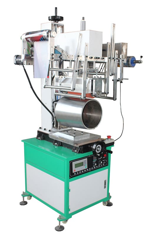 HL-R32 Automatic oil barrel straight film hot transfer machine