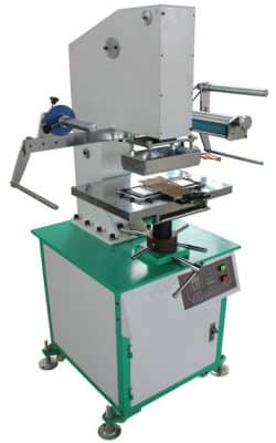 HLTJ-14 Bamboo burger paste Pneumatic hot stamping machine